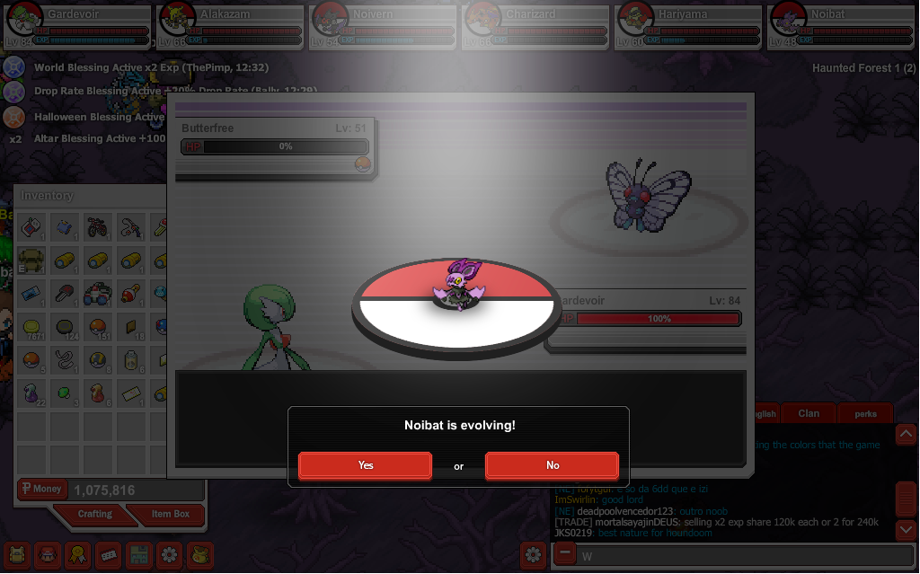 PokeNexus gameplay screenshot